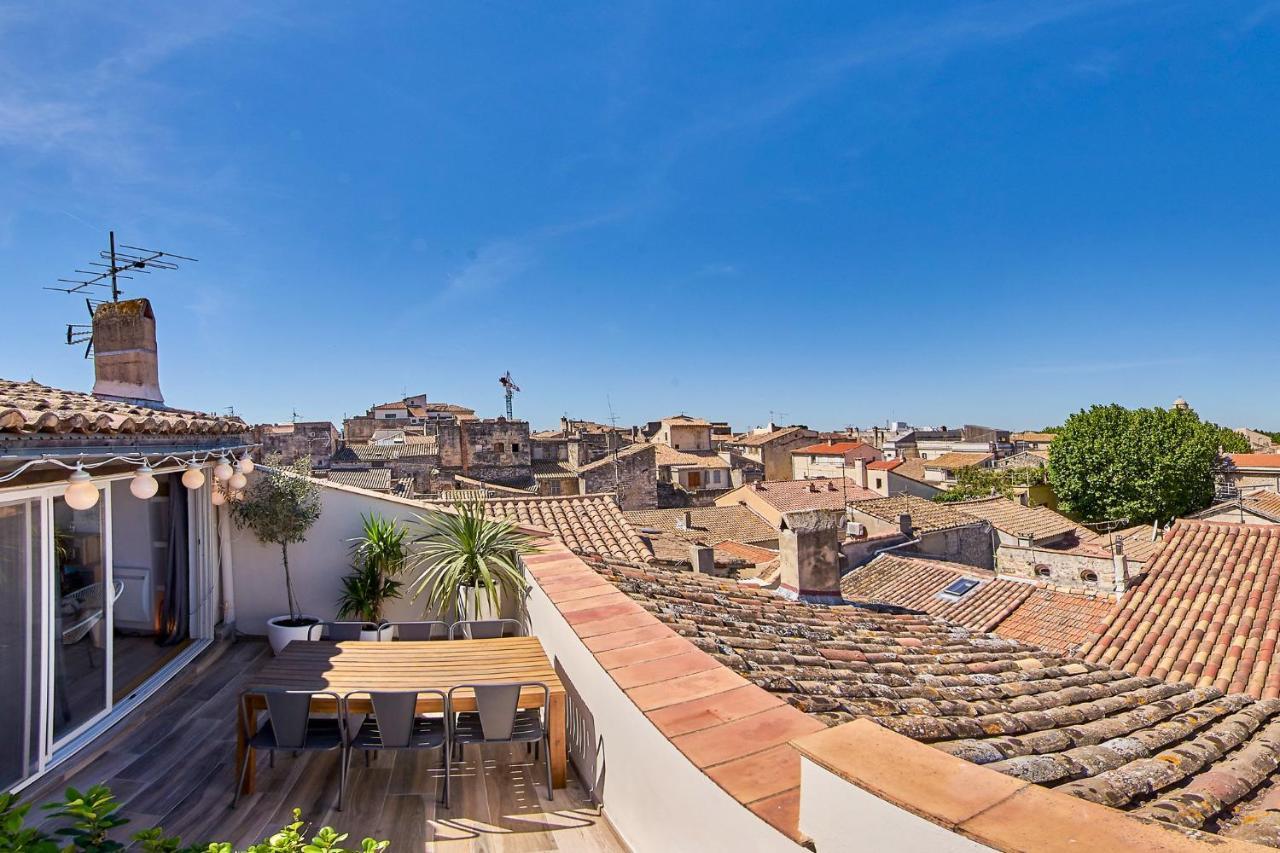 Truchet Penthouse Apartment Arles Exterior photo